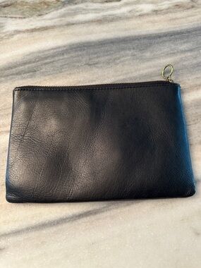 MADEWELL LEATHER ZIP POUCH WALLET